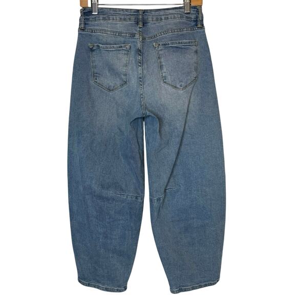 Kancan Addison High Rise Barrel Jean size 24 - Picture 4 of 5